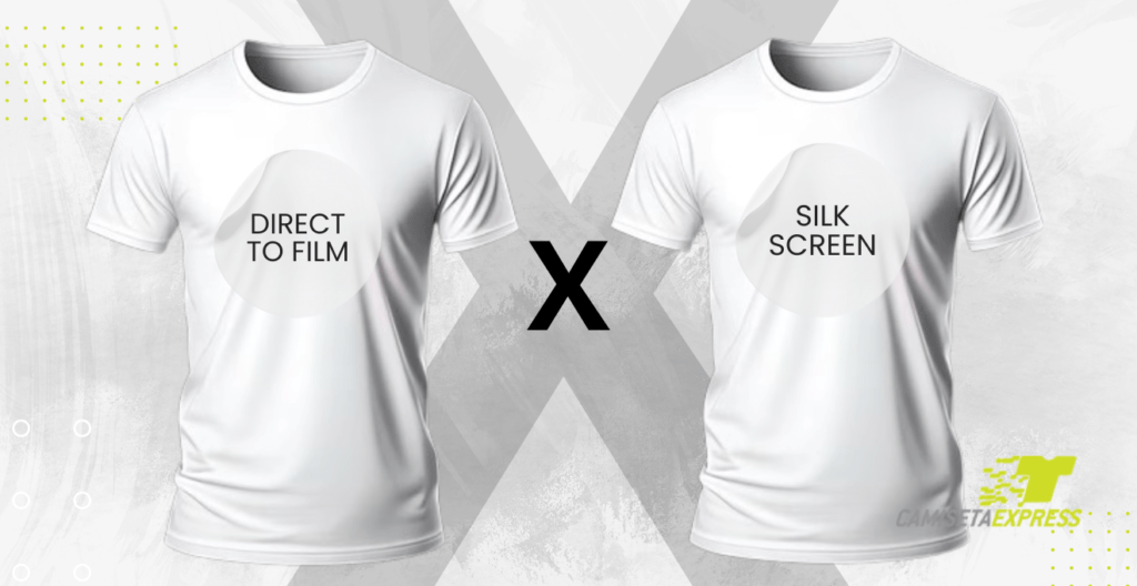 Camiseta Express DTF X Silk Screen