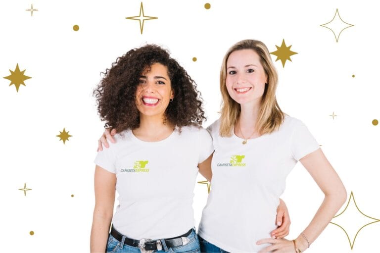 Feliz ano novo com camiseta express