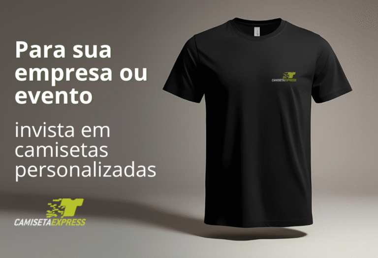 Por que investir em camisetas personalizadas para sua empresa ou evento