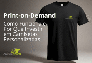 O modelo print-on-demand vem ganhando cada vez mais espaço no mercado de moda e comunicação visual. Essa estratégia permite que marcas, empresas e empreendedores criem camisetas personalizadas de forma ágil, sem a necessidade de grandes estoques. Na Camiseta Express, o print-on-demand é aliado da personalização em escala, garantindo que cada peça seja produzida com qualidade, rapidez e fidelidade ao design desejado. O que é Print-on-Demand? O print-on-demand (ou impressão sob demanda) é um modelo de produção em que a peça só é fabricada após o pedido ser realizado. Isso elimina custos com grandes estoques e proporciona mais flexibilidade na criação de coleções exclusivas ou na reposição de uniformes. Vantagens do Print-on-Demand na Personalização de Camisetas Produção sob medida: cada peça é feita especialmente para sua necessidade. Flexibilidade: ideal para pequenas ou grandes quantidades. Redução de custos: você não precisa investir em estoque elevado. Valorização da marca: camisetas personalizadas transmitem profissionalismo e fortalecem a identidade visual da sua empresa ou evento. Por que escolher a Camiseta Express? Com estrutura preparada para atender pequenos e grandes volumes, a Camiseta Express une tecnologia de impressão de ponta com tecidos de alta qualidade. Nosso compromisso é entregar camisetas personalizadas que realmente façam diferença, seja para sua equipe, sua marca ou sua loja. Seja para uniformes, eventos corporativos ou coleções personalizadas, o print-on-demand da Camiseta Express é a solução prática e eficiente que você procura.