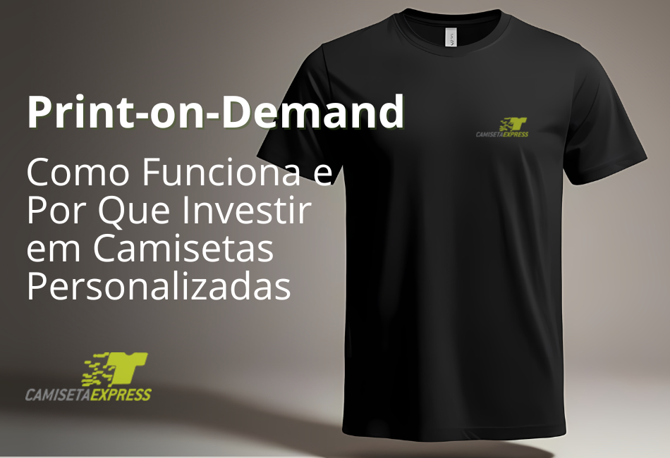 O modelo print-on-demand vem ganhando cada vez mais espaço no mercado de moda e comunicação visual. Essa estratégia permite que marcas, empresas e empreendedores criem camisetas personalizadas de forma ágil, sem a necessidade de grandes estoques. Na Camiseta Express, o print-on-demand é aliado da personalização em escala, garantindo que cada peça seja produzida com qualidade, rapidez e fidelidade ao design desejado. O que é Print-on-Demand? O print-on-demand (ou impressão sob demanda) é um modelo de produção em que a peça só é fabricada após o pedido ser realizado. Isso elimina custos com grandes estoques e proporciona mais flexibilidade na criação de coleções exclusivas ou na reposição de uniformes. Vantagens do Print-on-Demand na Personalização de Camisetas Produção sob medida: cada peça é feita especialmente para sua necessidade. Flexibilidade: ideal para pequenas ou grandes quantidades. Redução de custos: você não precisa investir em estoque elevado. Valorização da marca: camisetas personalizadas transmitem profissionalismo e fortalecem a identidade visual da sua empresa ou evento. Por que escolher a Camiseta Express? Com estrutura preparada para atender pequenos e grandes volumes, a Camiseta Express une tecnologia de impressão de ponta com tecidos de alta qualidade. Nosso compromisso é entregar camisetas personalizadas que realmente façam diferença, seja para sua equipe, sua marca ou sua loja. Seja para uniformes, eventos corporativos ou coleções personalizadas, o print-on-demand da Camiseta Express é a solução prática e eficiente que você procura.