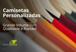 Produzir Camisetas Personalizadas em Grande Volume com Qualidade e Rapidez
