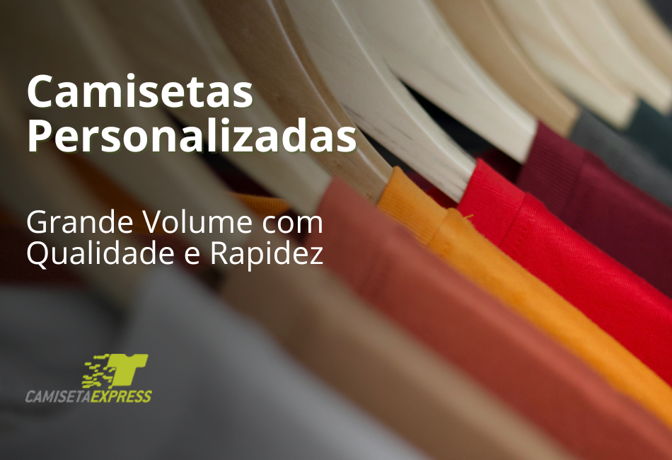 Produzir Camisetas Personalizadas em Grande Volume com Qualidade e Rapidez